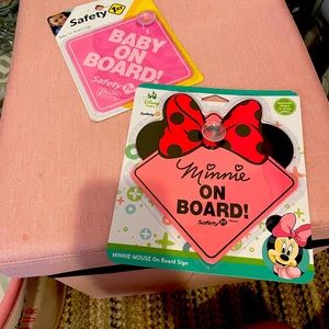 Baby on board sign bundle